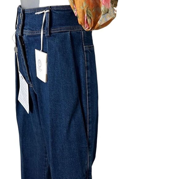 NWT Peserico High Waisted Jeans Denim Pants 6 - Picture 7 of 16